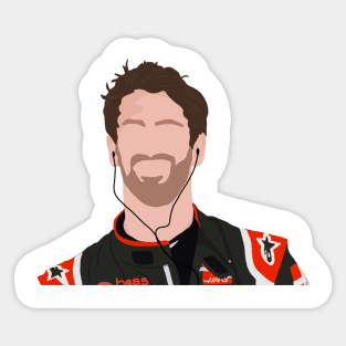 Romain Grosjean for Haas 2020 Sticker